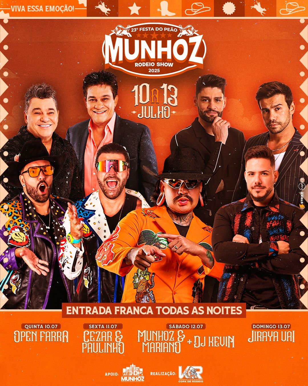 Imagem da Noticia: MUNHOZ RODEIO SHOW 2025